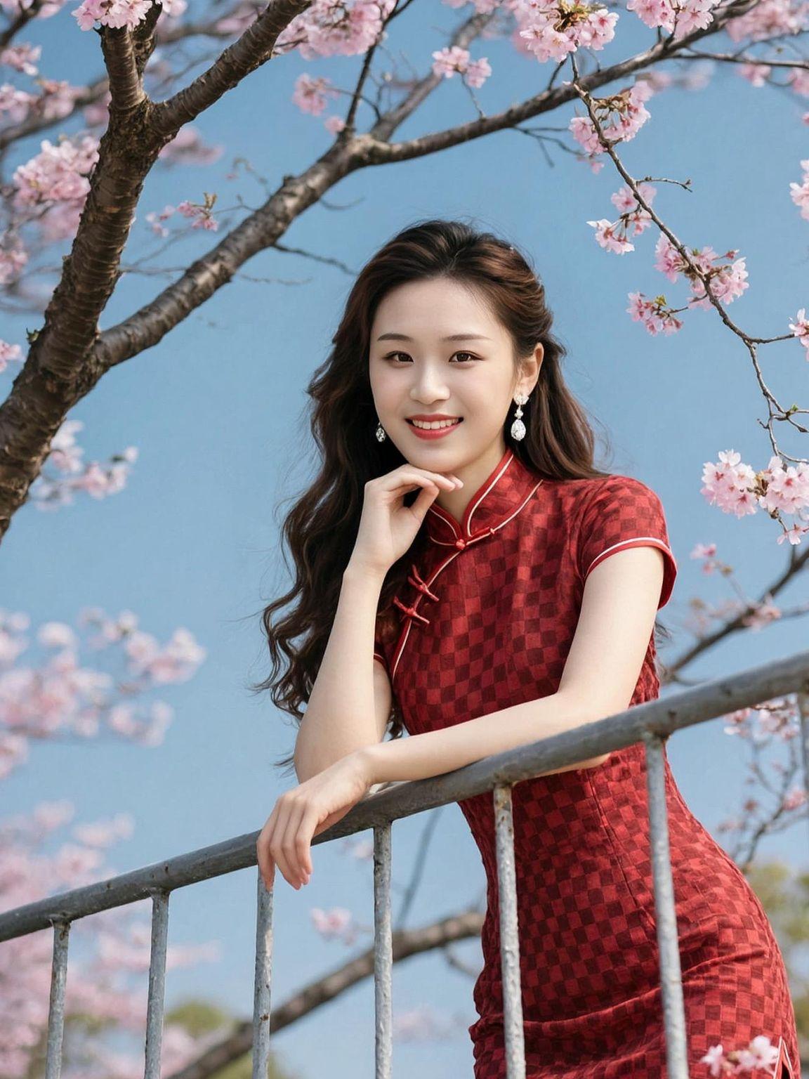 这旗袍一上身，感觉整个人都穿越了时空，仿佛从古代走出来的大家闺秀。但别被外表骗了