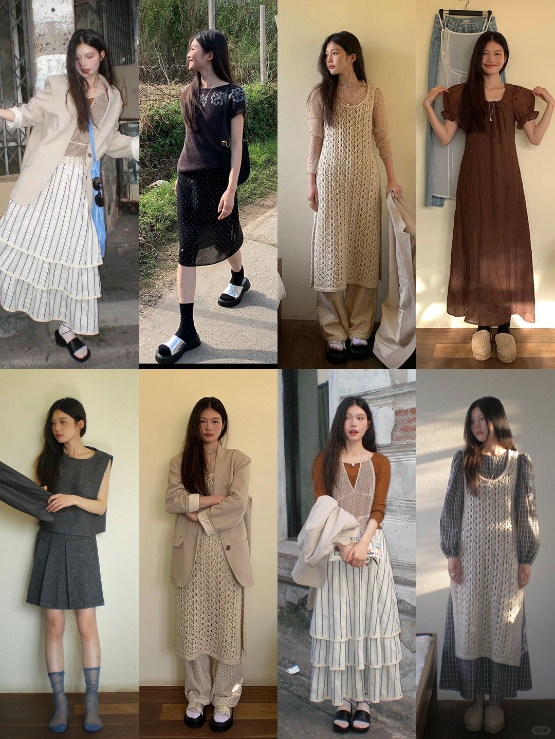 OOTD I 8套春夏不重样穿搭合集