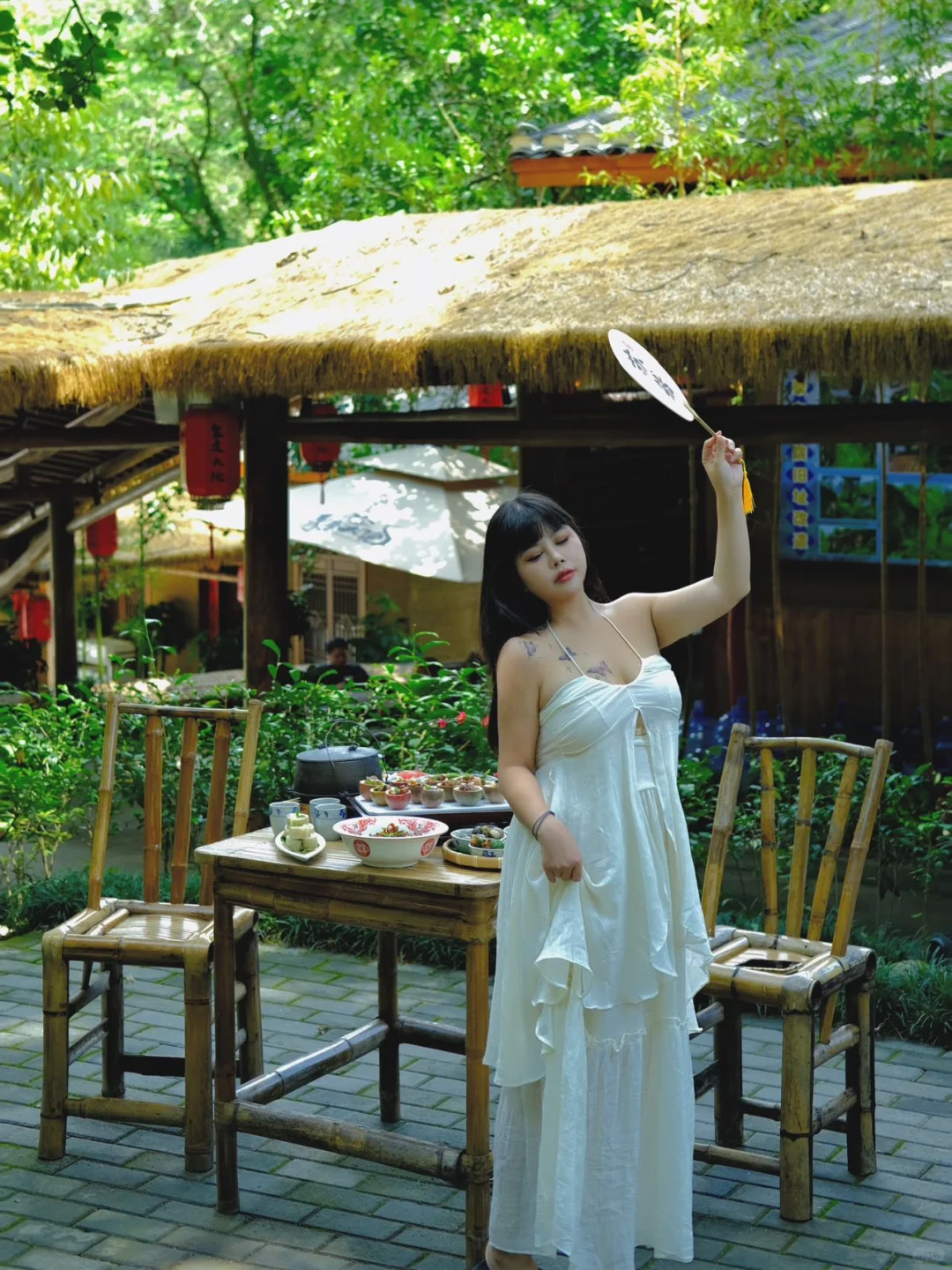 阳朔最美庭院餐厅，在山间流水中用餐