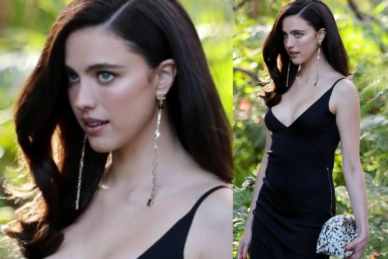 Margaret Qualley这次陪老公出席格莱美颁奖礼没走红毯，真是让人觉得