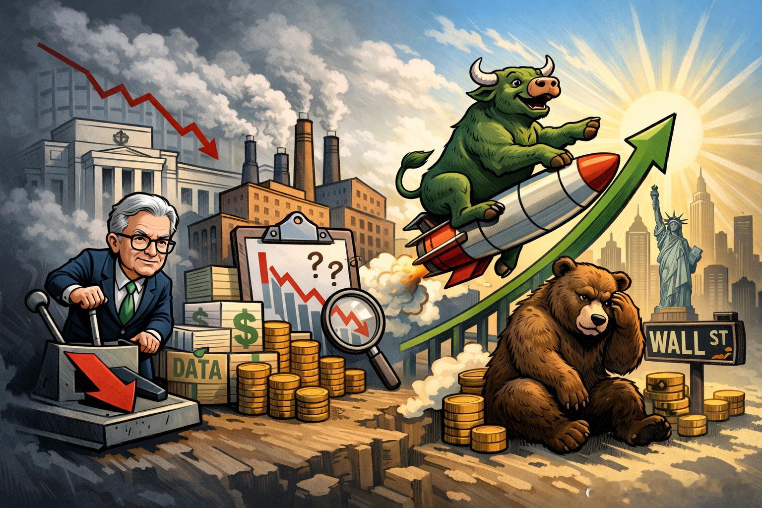 非农今夜补考：温和走弱或成美股助攻，降息预期再被点燃由于政府关门导致数据发布推迟