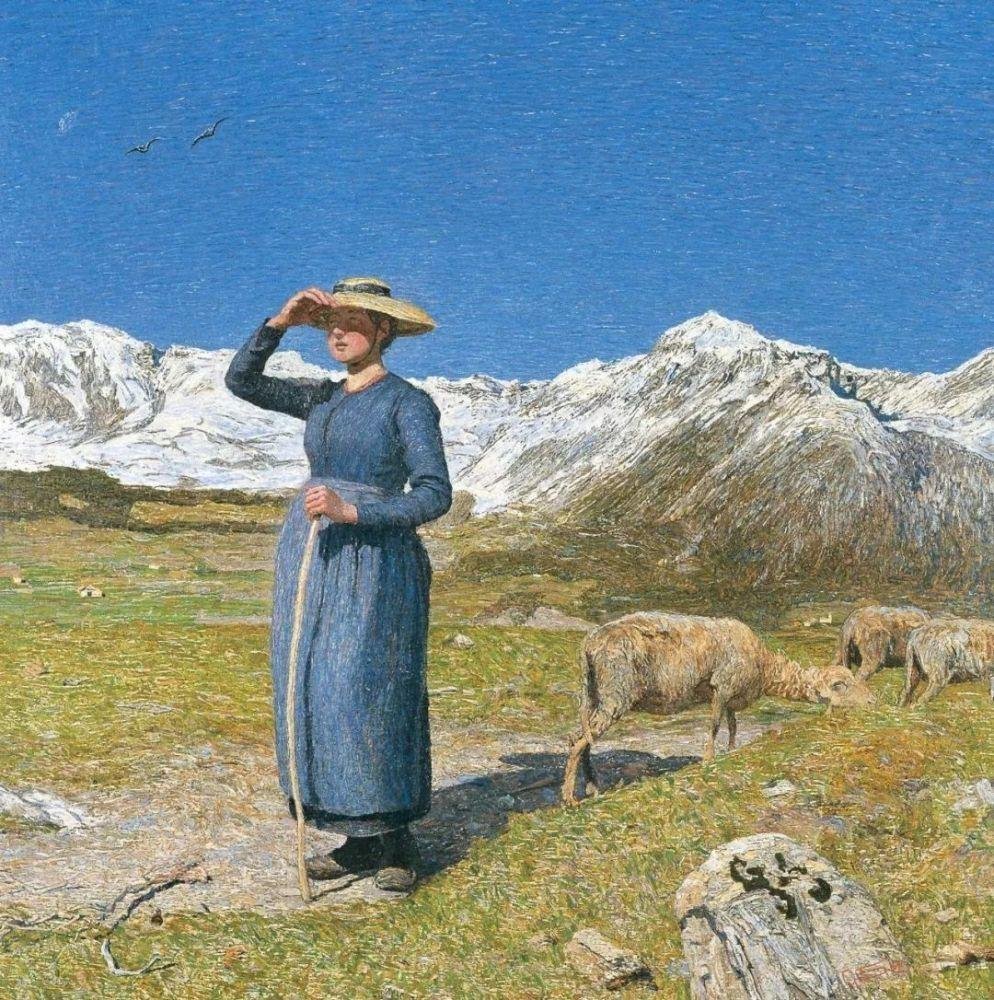 意大利艺术家Giovanni Segantini绘画作品欣赏遇见艺术绘画原创