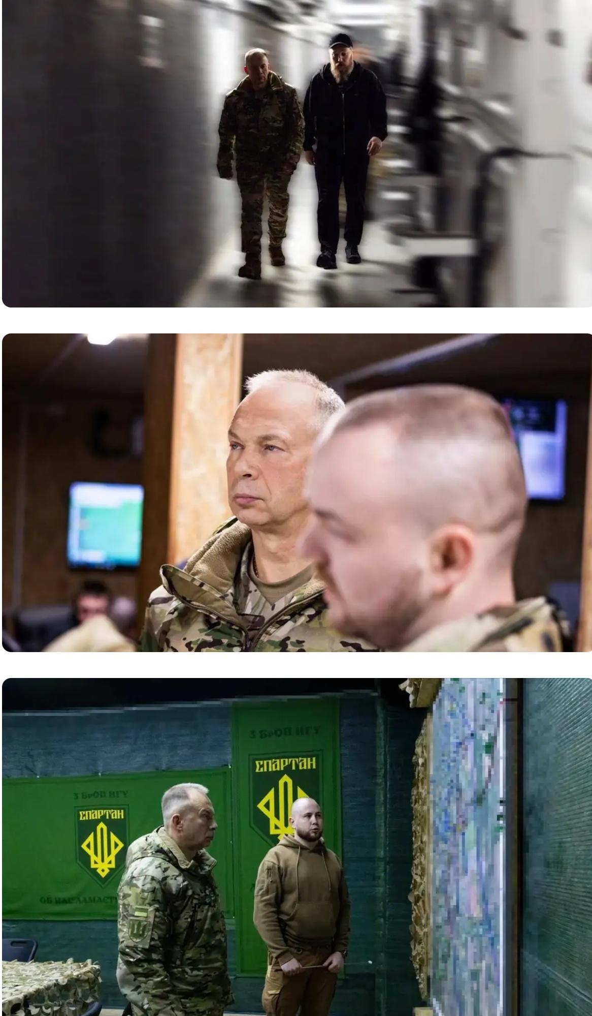 乌总司令西尔斯基昨个又视察了红军城的部队。。。

俄乌战争 ​​​