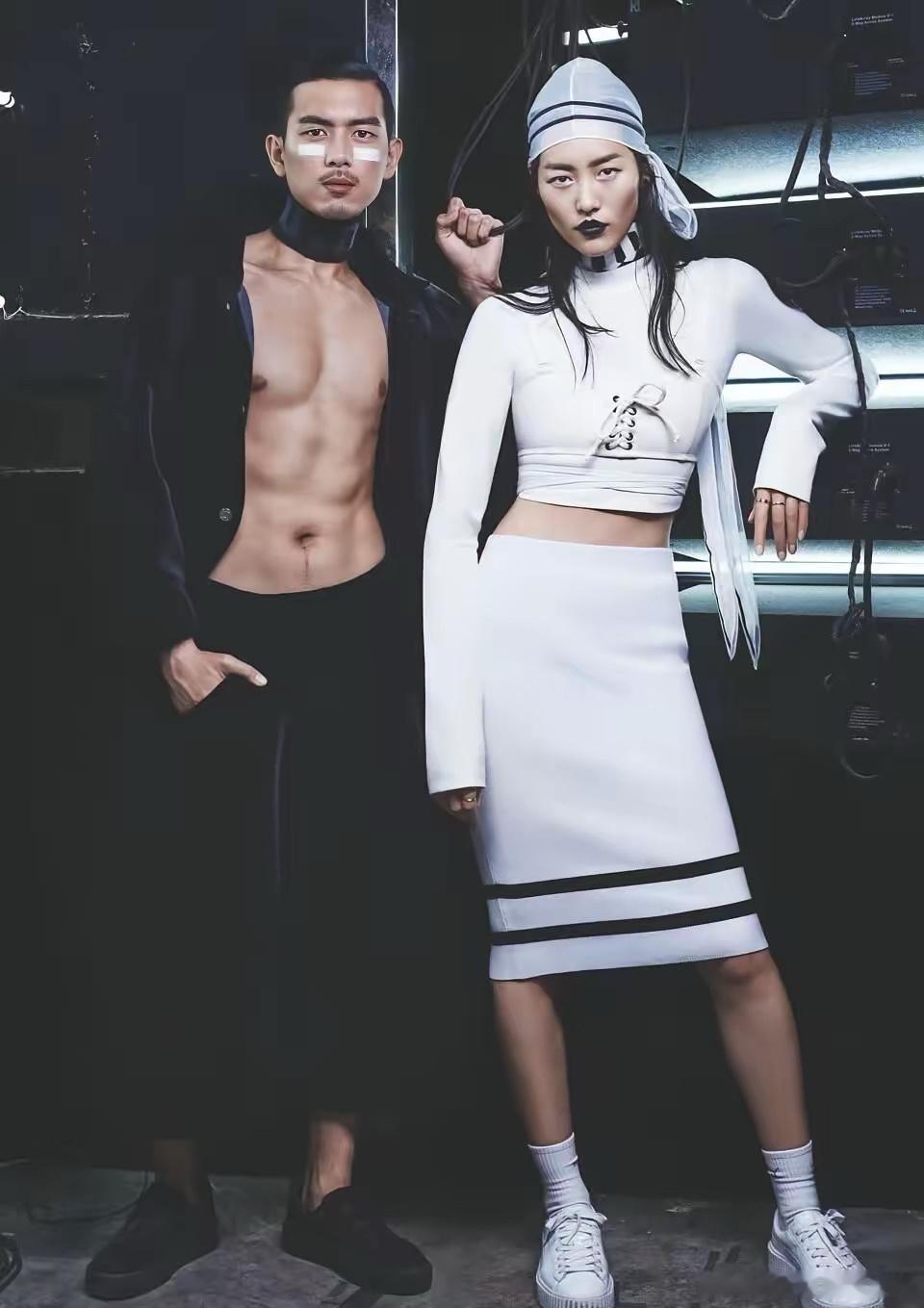 李现，刘雯同框李现可以展现各种不同风格現身形比於適更加好看 