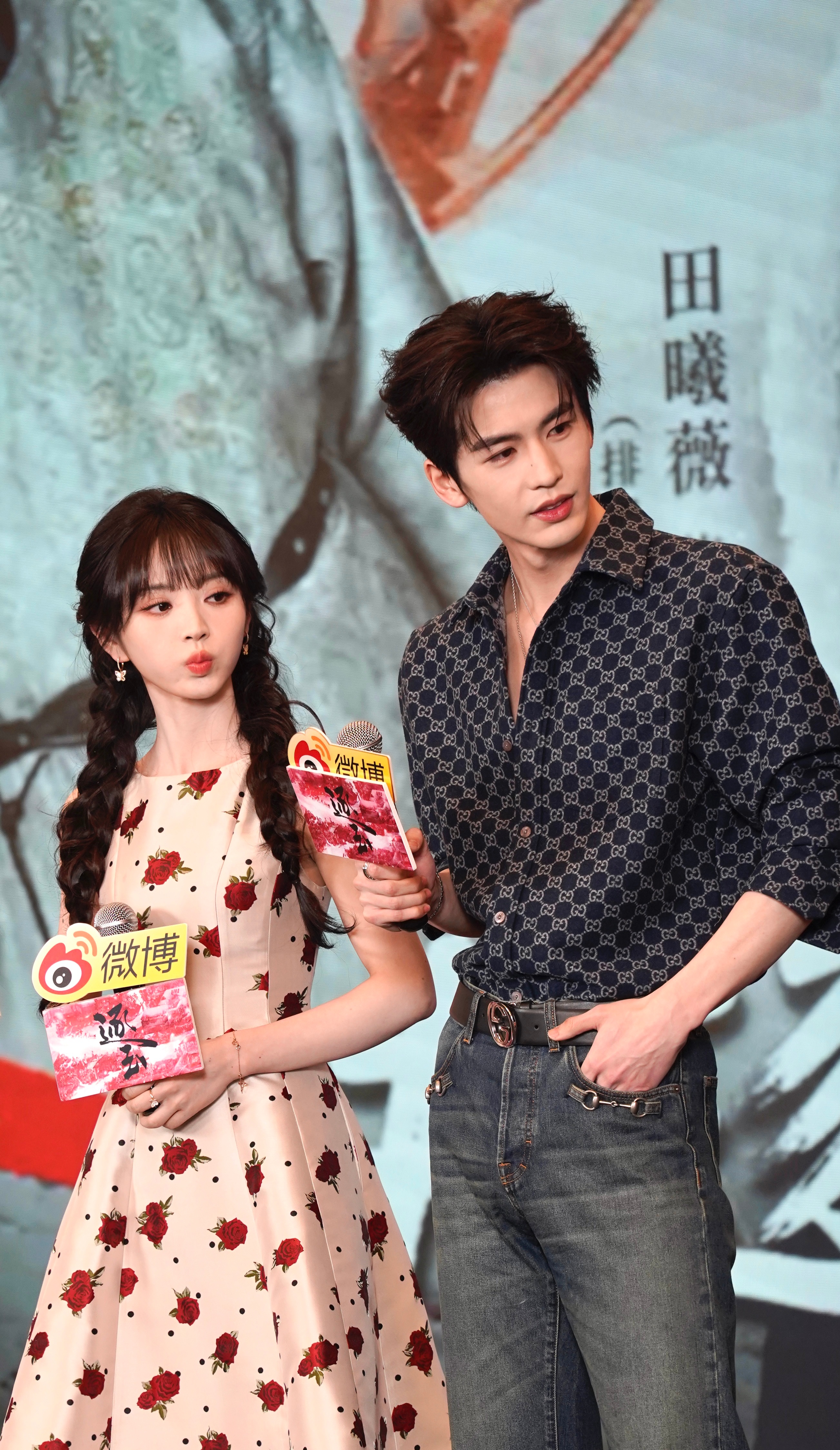 张凌赫工作室 拍出了张凌赫的死角话题挺有趣，发下我在《逐玉》追剧团拍的张凌赫生图