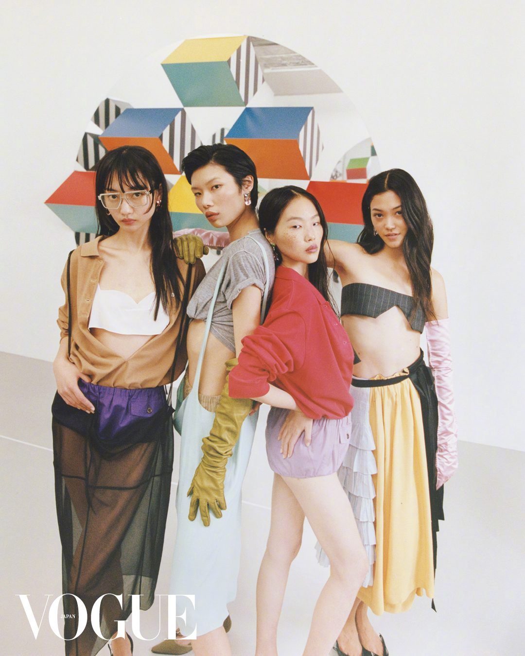 Vogue Japan July 2026  日版七月刊来了！四位模特携手登封，