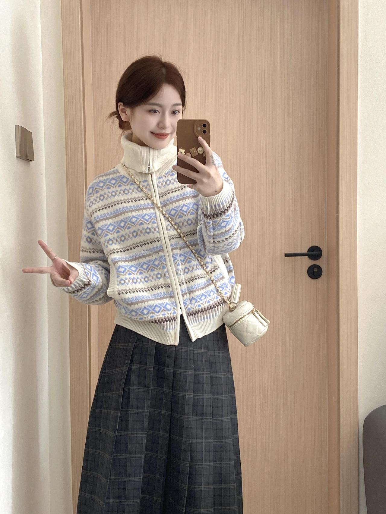 这么好看的毛毛衣要穿起来！||