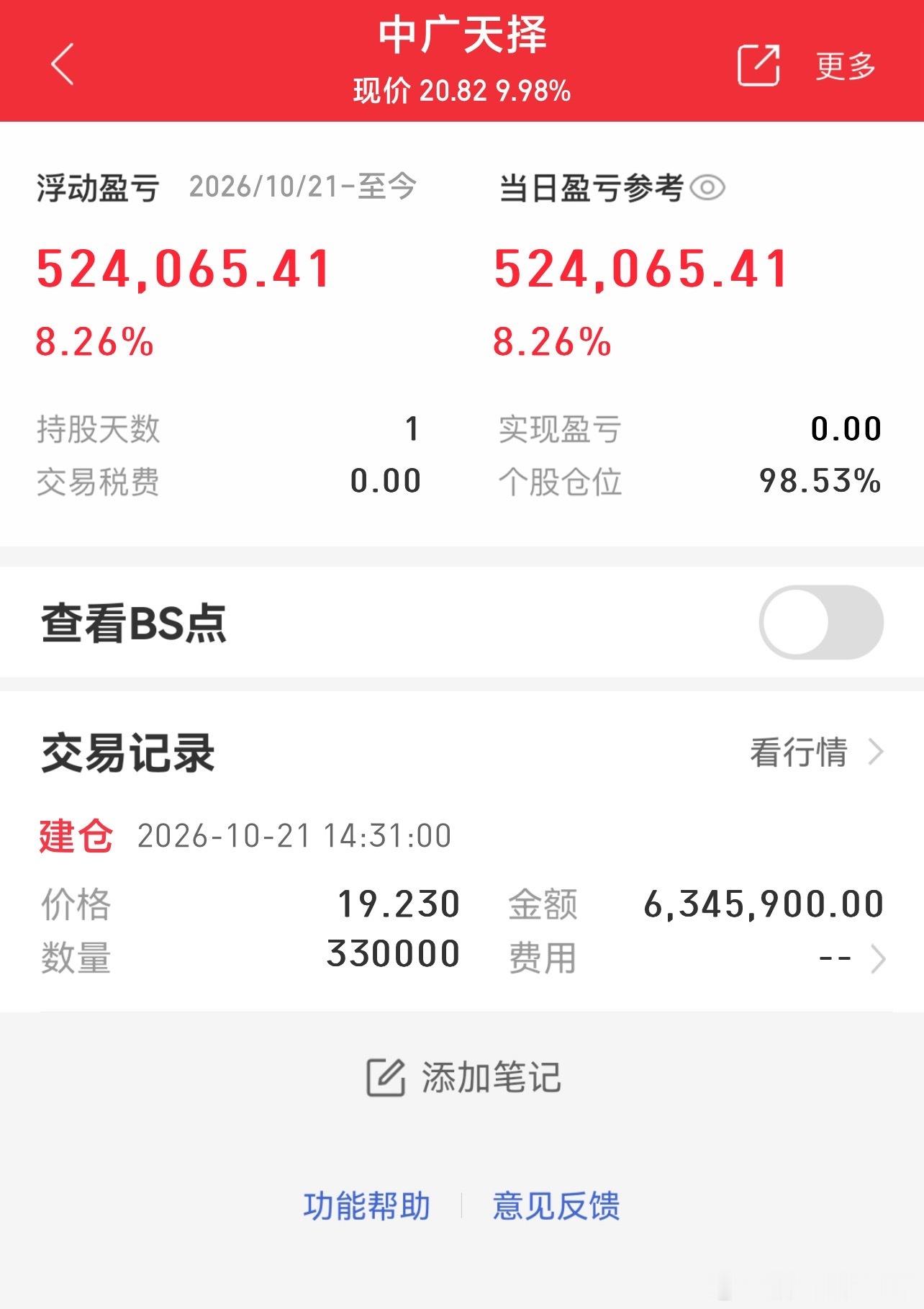 尾盘精选：中广 收获涨停板。 ​​​