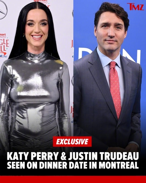 欧美八卦新闻 ，水果姐Katy Perry被拍到和小土豆—加拿大🇨🇦前总理特