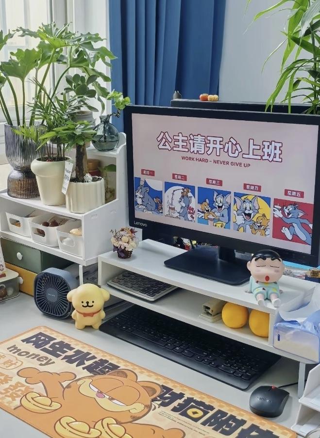 我老公，真是个人才。我说想买个电脑显示屏，24寸就够了。他倒好，非得给我整个27