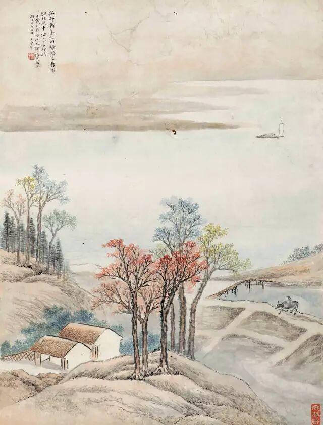 诗画|诗:《秋晚早发新定》，画:名家画笔下的十大秋景
《秋晚早发新定》唐·杜牧