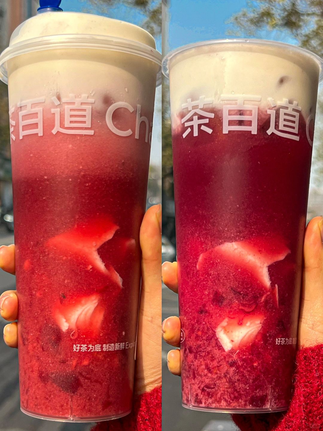 茶百道这一杯真的没有对手。。。。