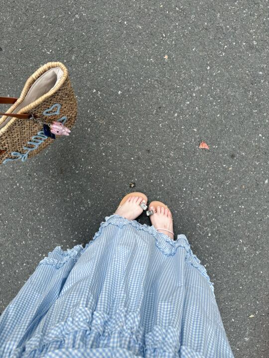 漂亮的裙摆🩵