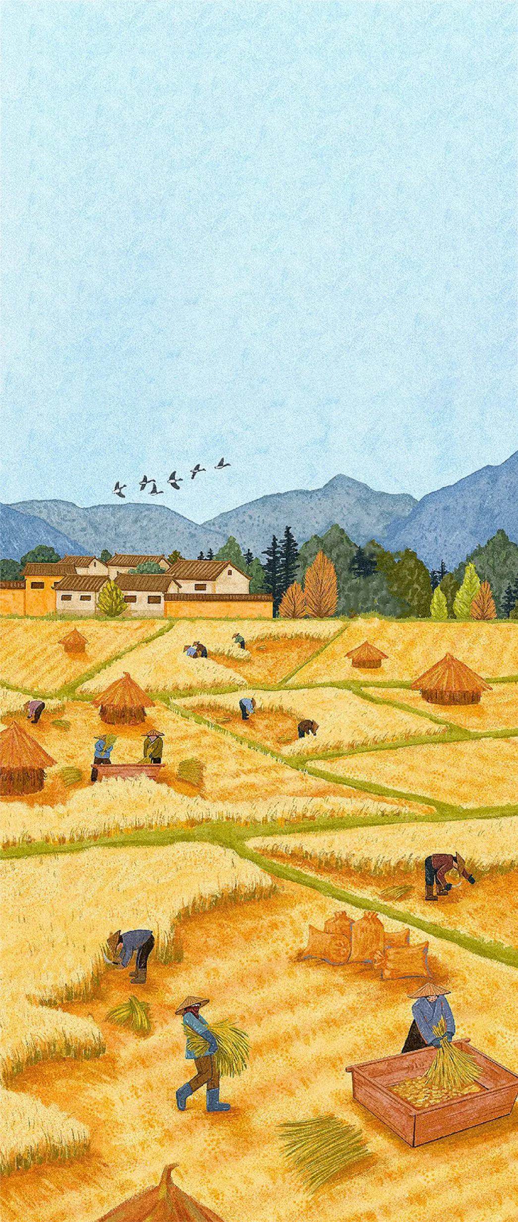国庆酒宴咏家乡
文/文儒举

山岗桂飘香，田间稻正黄。
返村人满寨，吟唱韵飞梁。