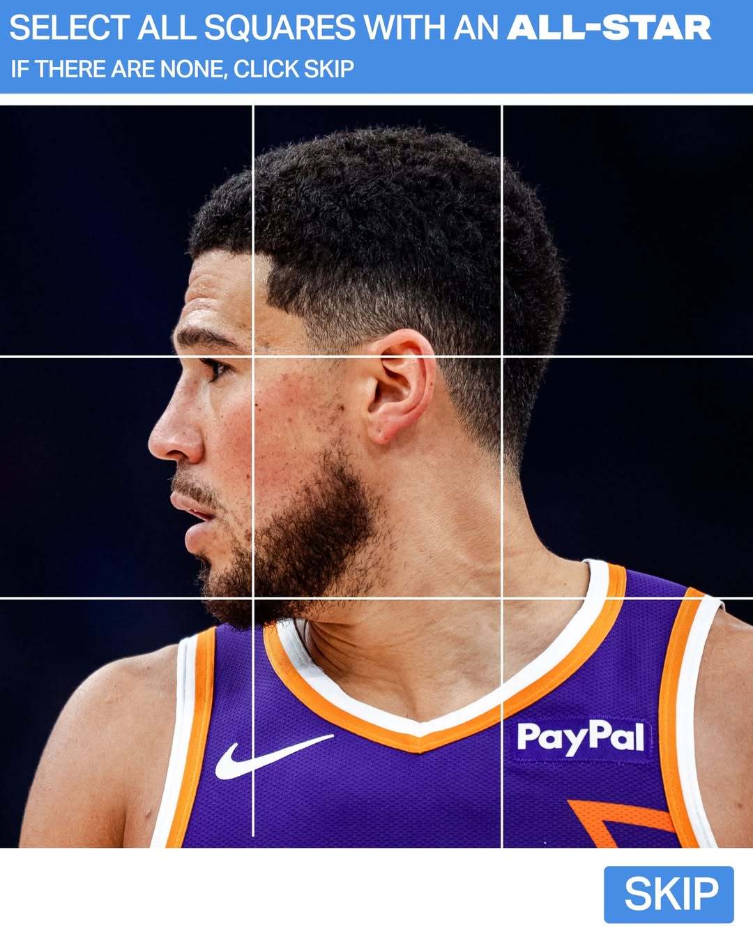 【人机验证：】请点击包含NBA全明星的图片如果没有…随便点一个吧😅菲尼克斯太阳