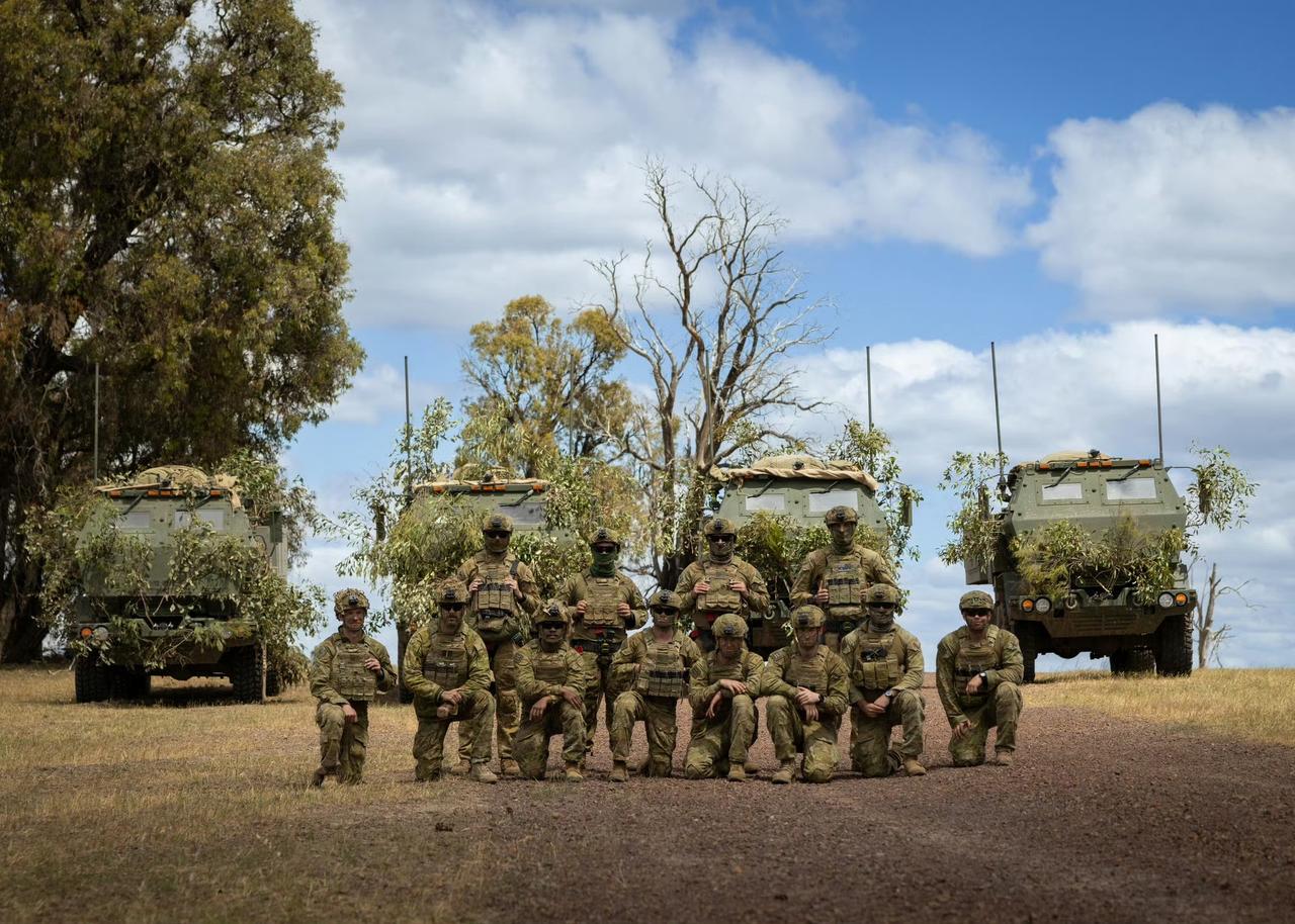 澳大利亚陆军第10旅下属第54攻城炮兵连完成首批M142