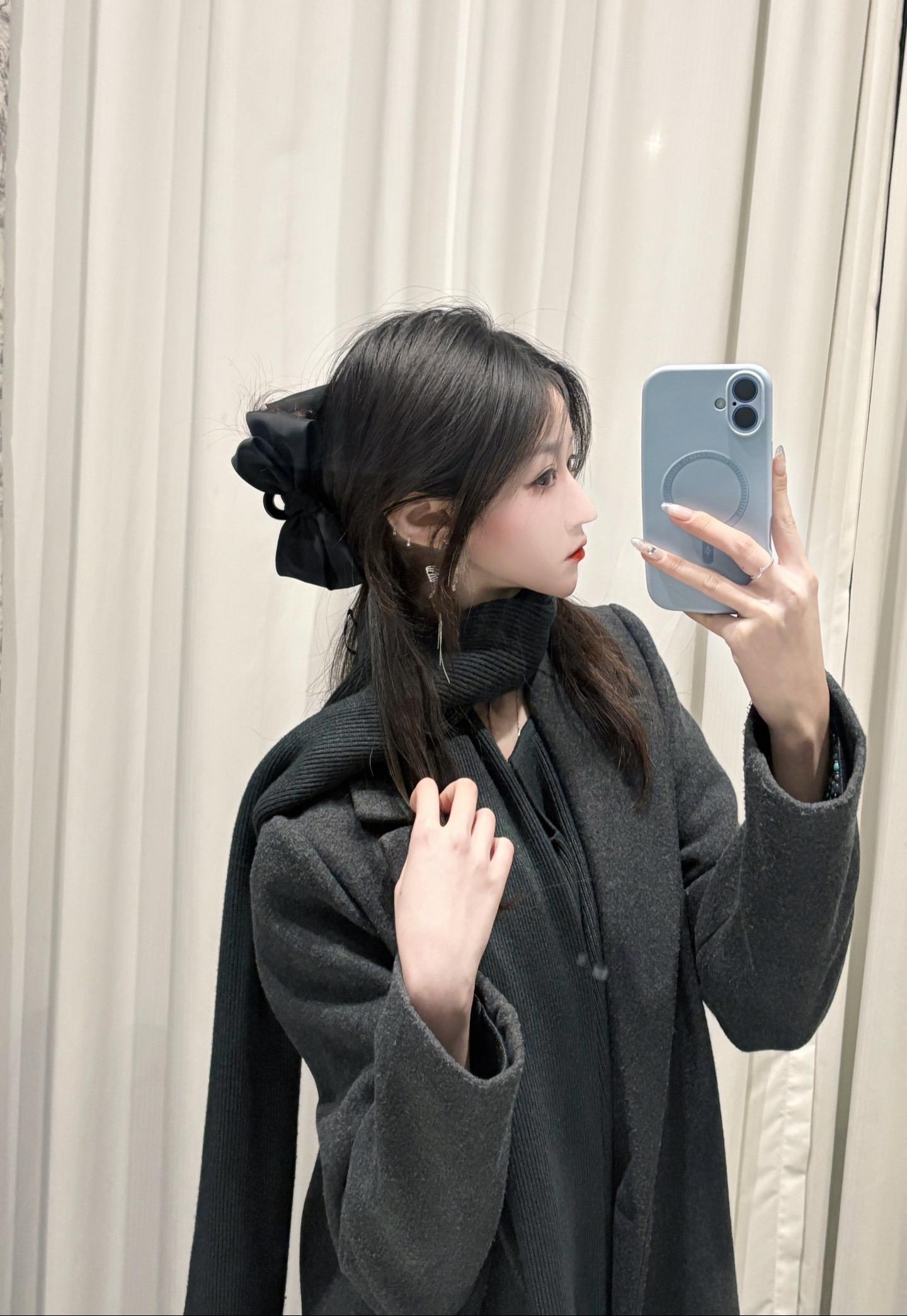 对镜拍 天蝎座 侧颜