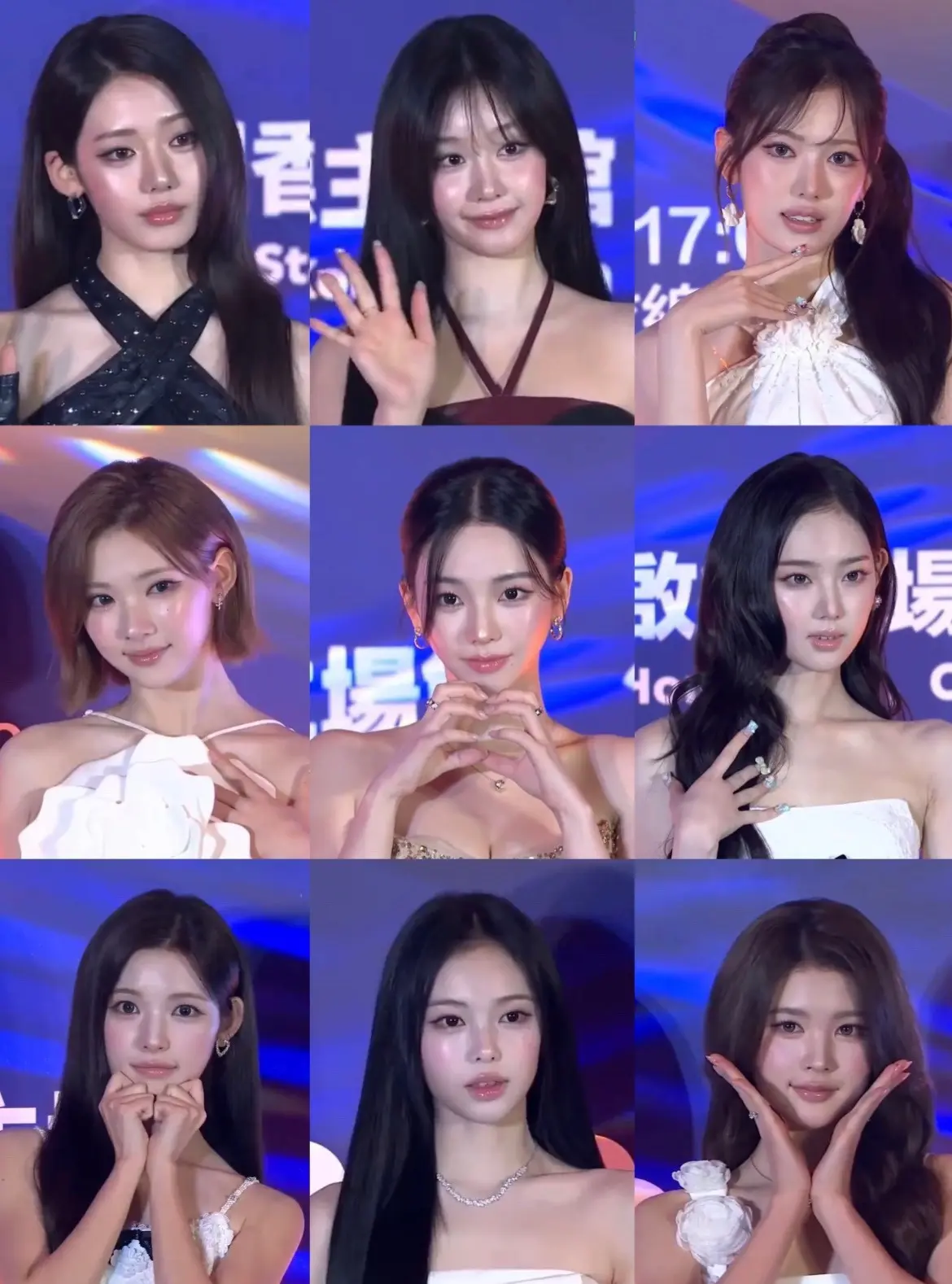 TIMA红毯day1女爱豆生图。TIMA红毯day1女爱豆生图  原图直出的美貌