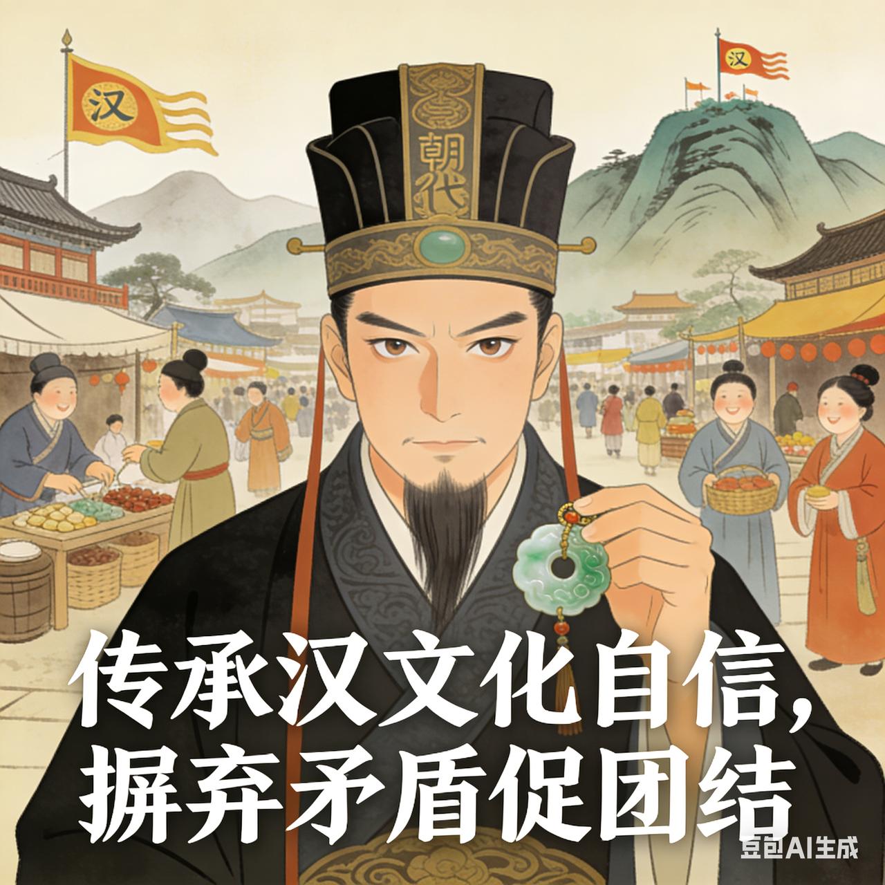 汉文化的自信，藏在千年传承的风骨里，也藏在各民族交融的岁月中。明清两代的兴衰起落