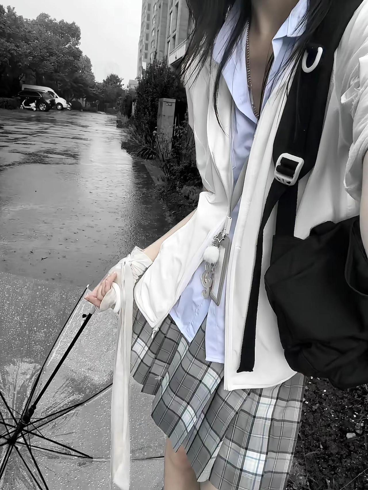 随性的蓝灰白