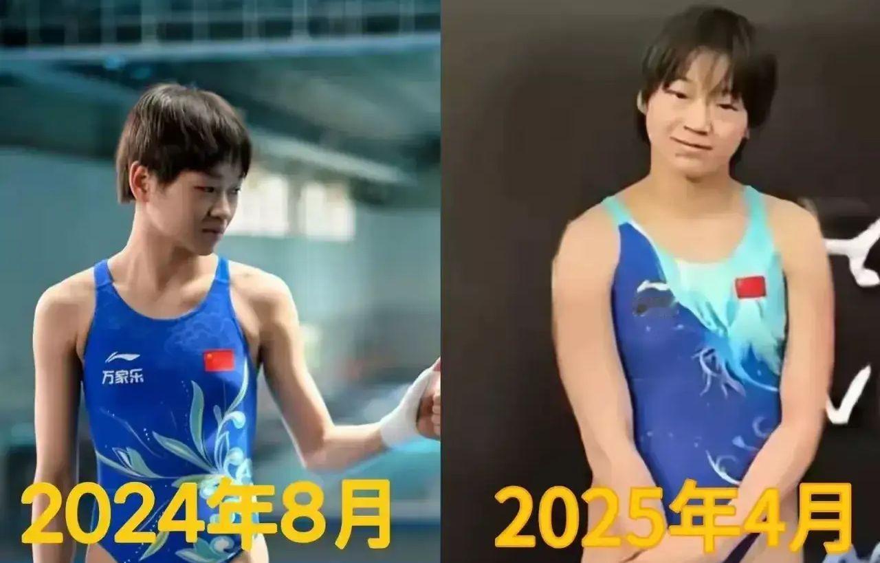 我看一点都不像全老猫，而是冯歌后的强大基因的粘帖复制。不信春节以后再看宝子体重妥