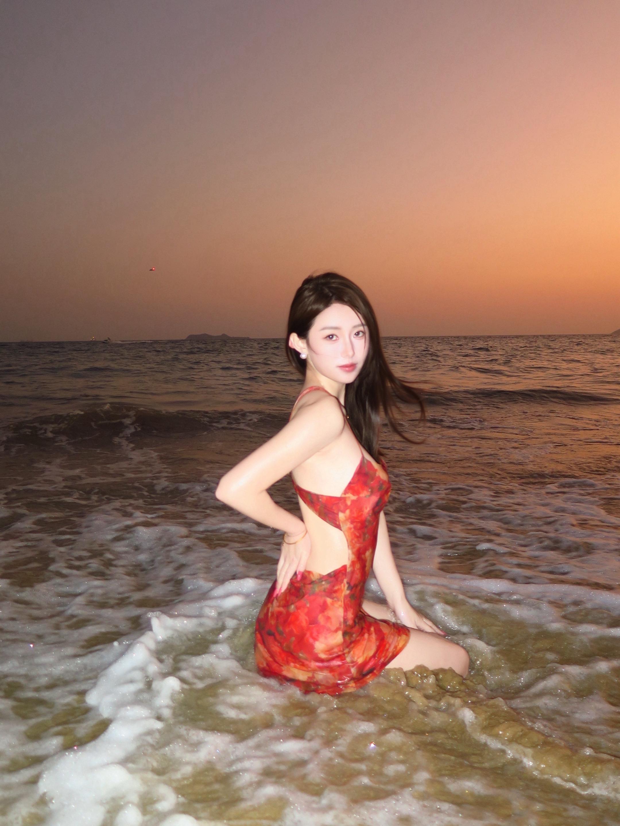 沉溺于日落🌄。