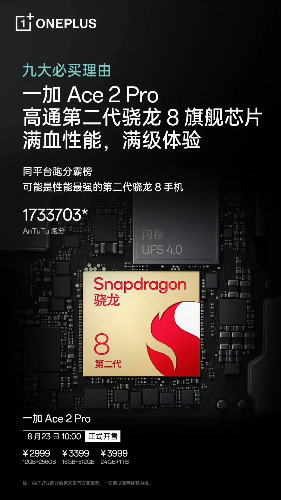入手一加Ace2 Pro的 9 大理由。
影像、芯片、便捷功能、续航充电、散热、