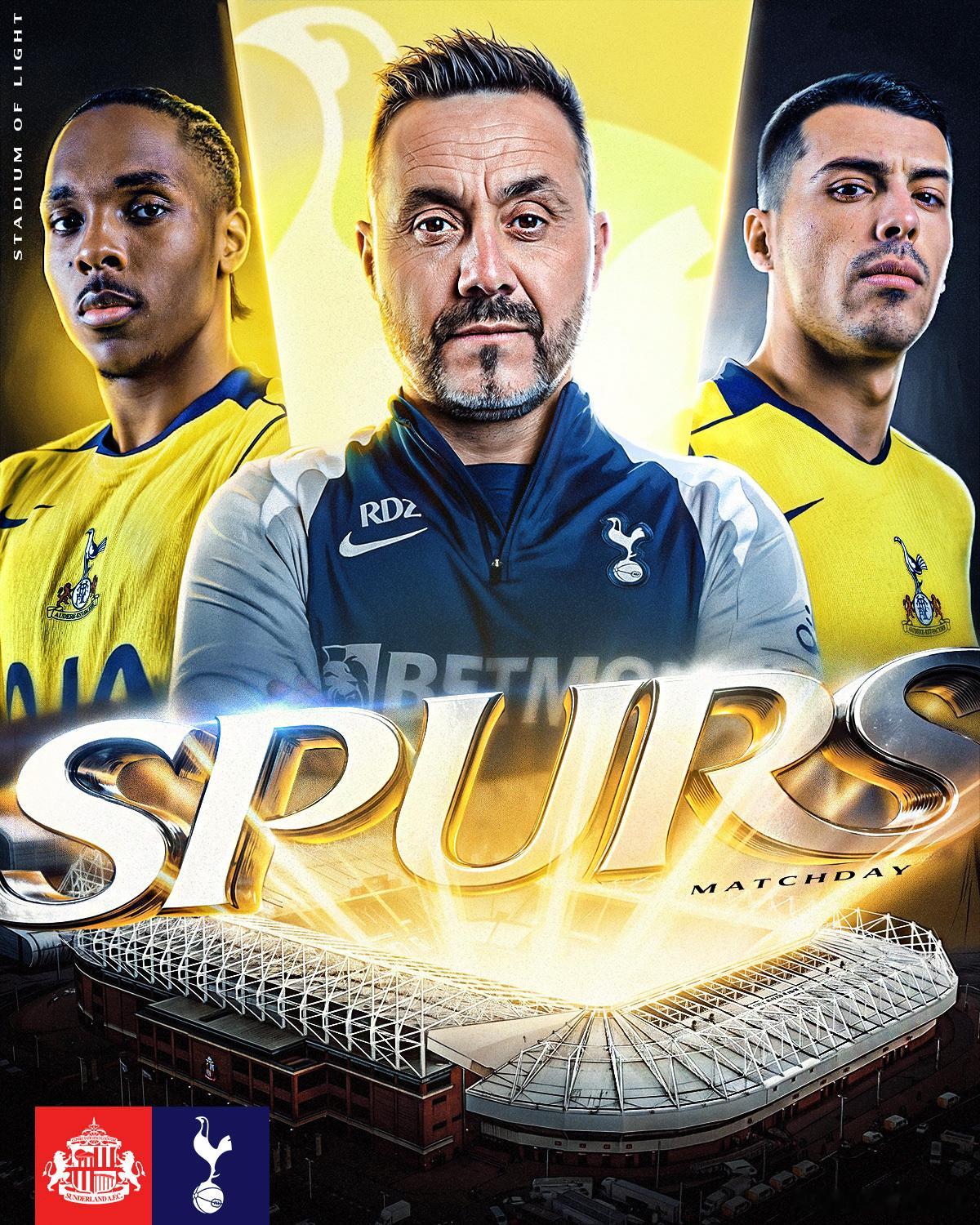 MATCHDAY 👊🆚 桑德兰🏟️ 光明球场🏆 英超⏰ 2pm 🏴󠁧