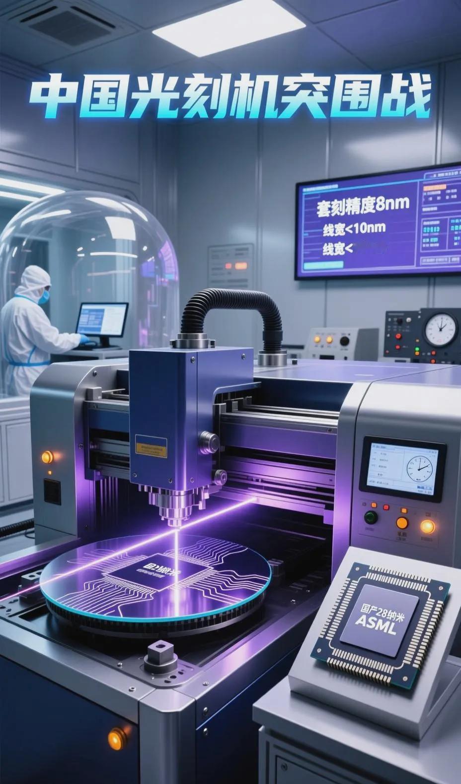 deepseek告诉我，阿斯麦是全球唯一能量产极紫外光刻机的，不过再过几年，可能