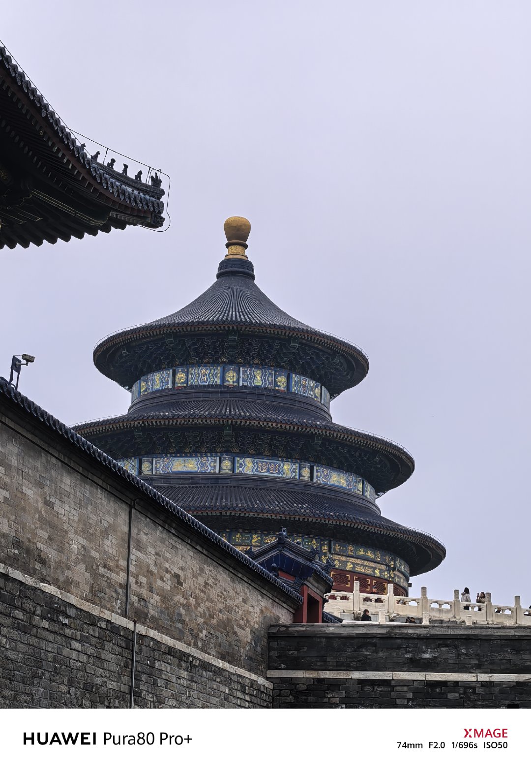 想拍个蓝天白云下的祈年殿，咋就这么难[泪奔][泪奔]第二次了天气好，北京咋拍咋有