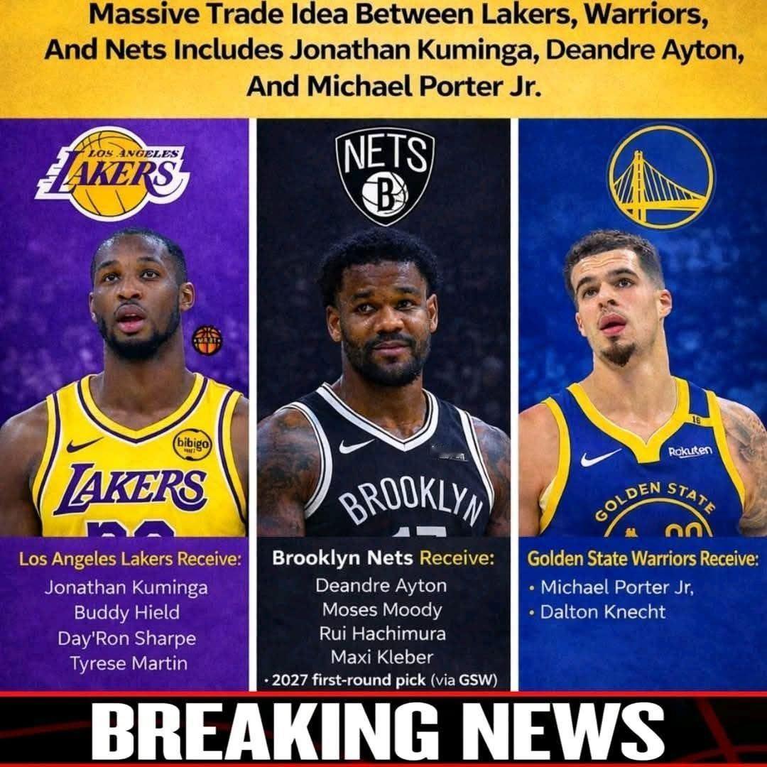 这个三方交易对湖人来说的意义是啥？不要中锋了？新赛季篮不住NBA