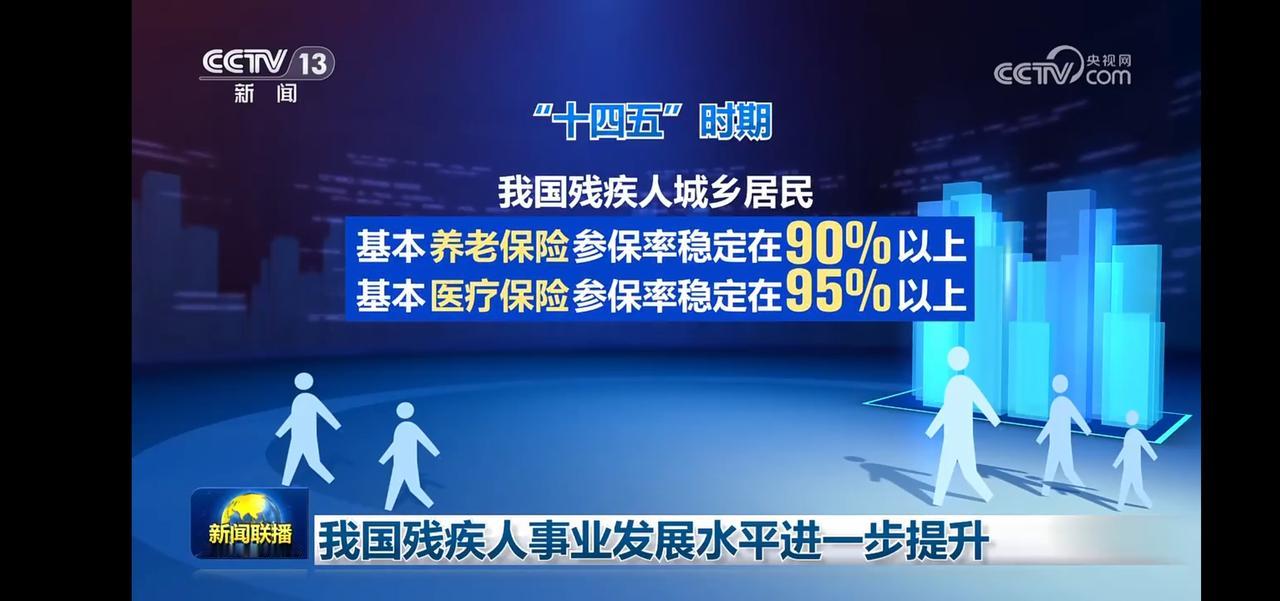 “十四五”时期，我国残疾人事业发展水平进一步提升！🌟💪