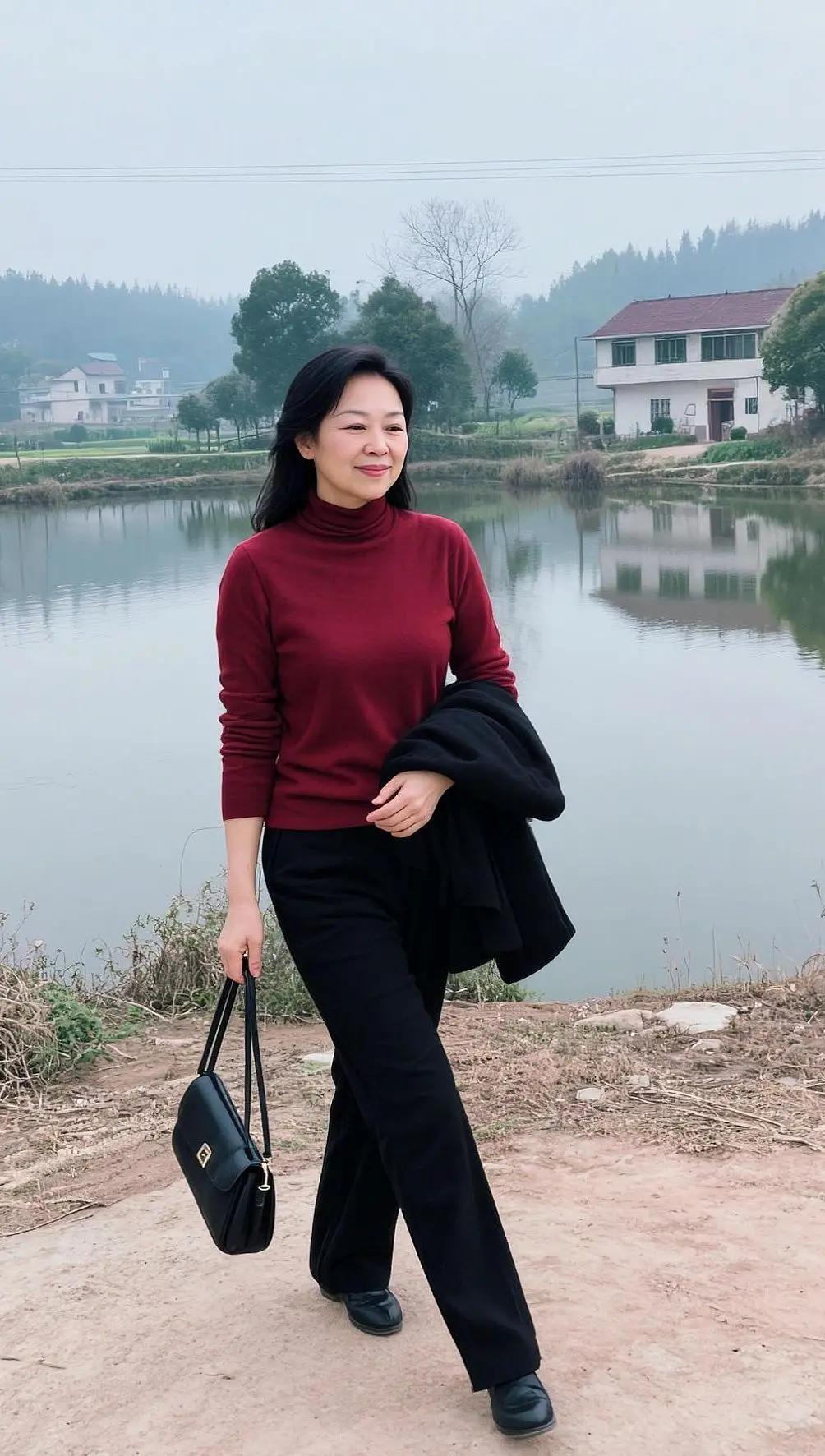 AI湖畔生活照ai创作 每日分享