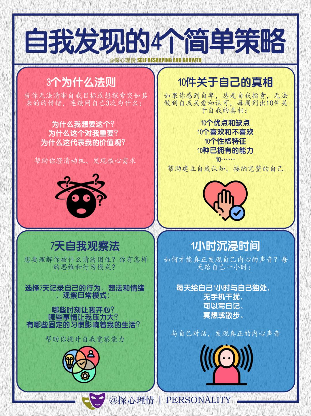 自我发现的4个简单策略