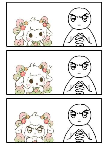 以闪亮之名 看到这个漫画，能绷住的可以确诊绷带了 