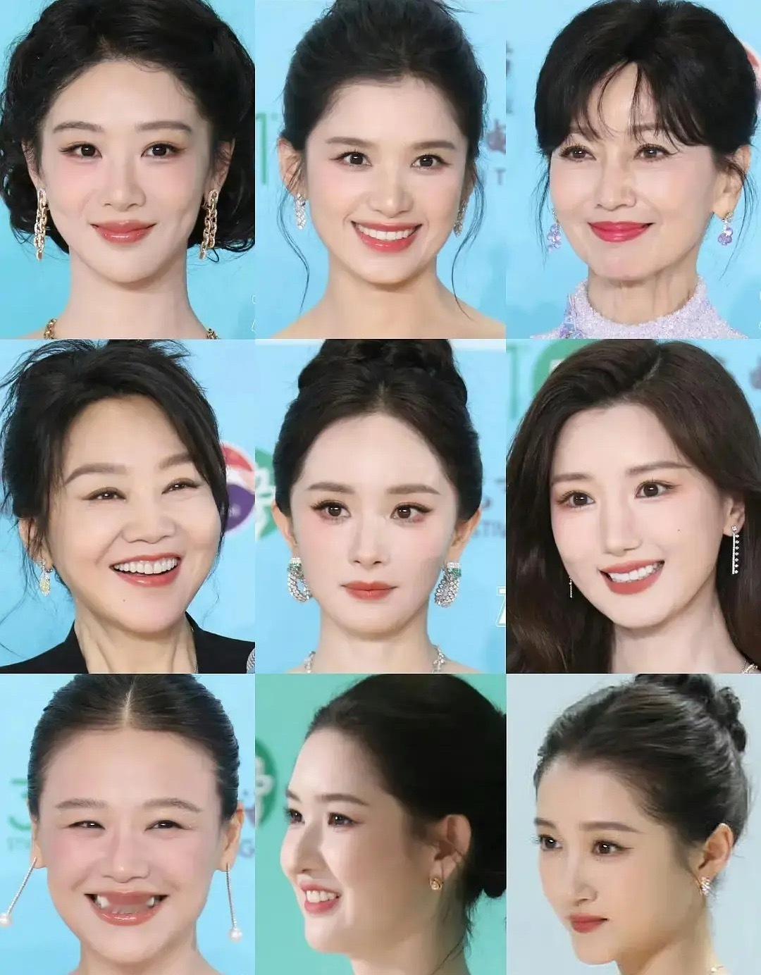 每次活动女明星们都容光焕发的，男明星总是各有各的 
