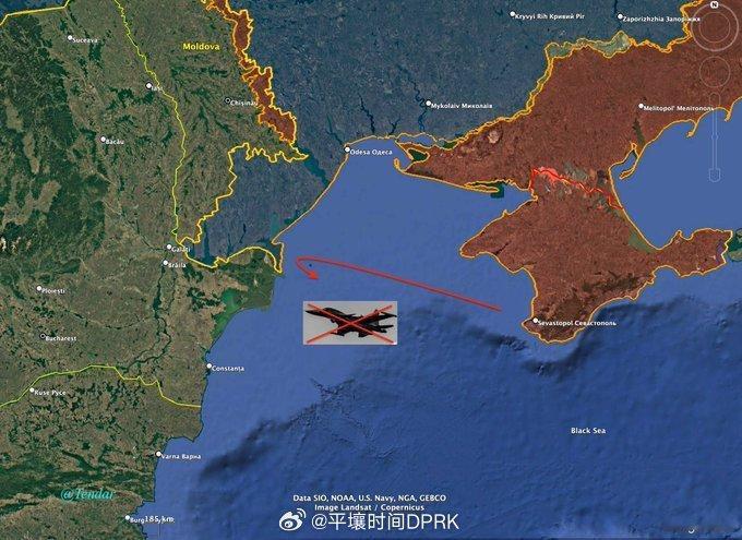 双方都确定了吗？一架俄罗斯空军苏-34战斗轰炸机在黑海上空被击落，机组人员全部死