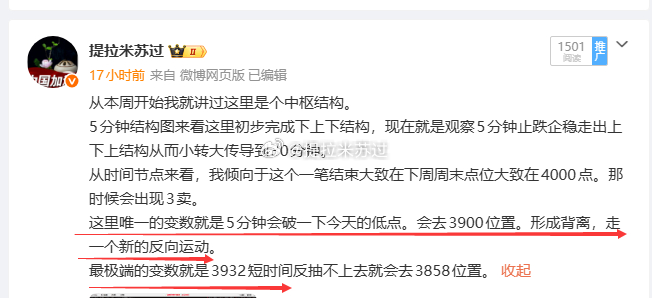 午盘点评 遗憾    早上边发微博，边卖股，把昨天加仓的部分卖了一点，5分钟级别