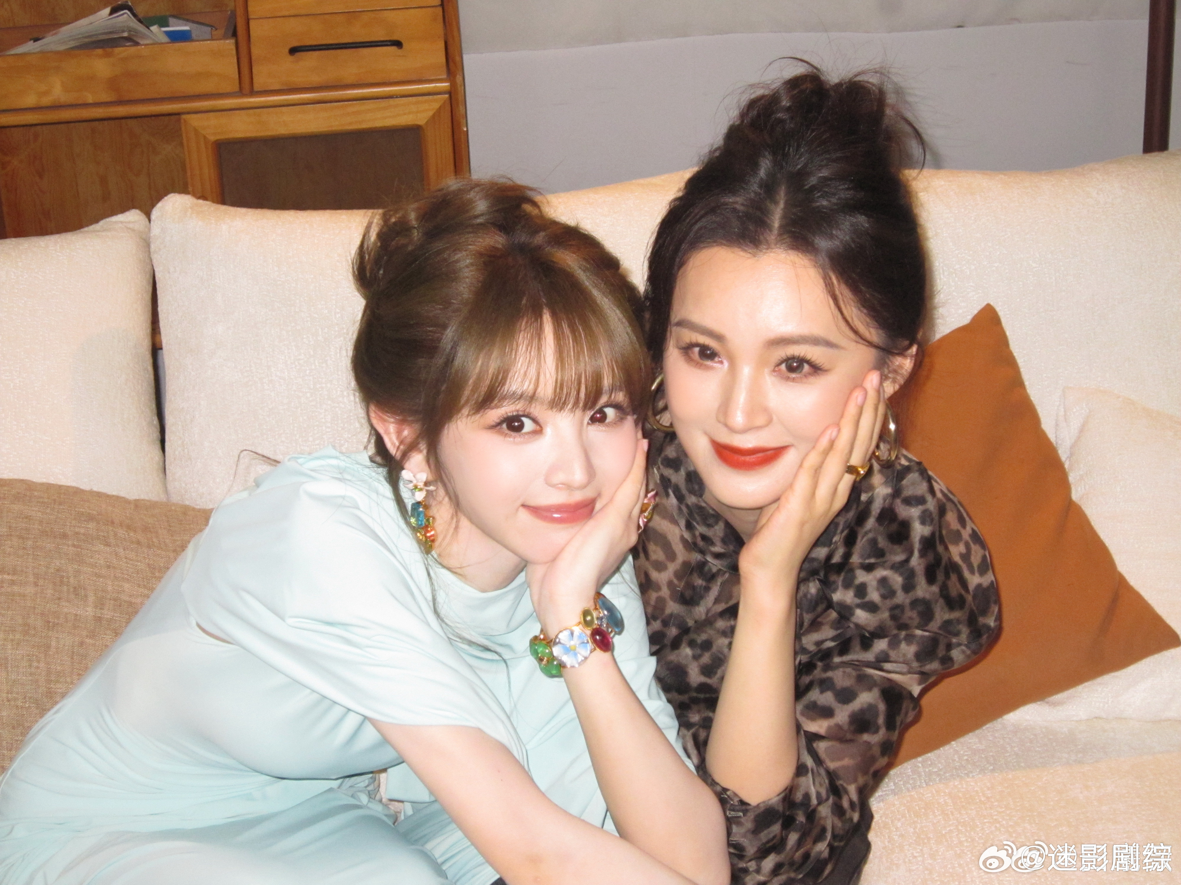 田曦薇毛林林托脸ccd田曦薇毛林林好美的两张脸 对我眼睛很好的两张脸[爱慕] ​