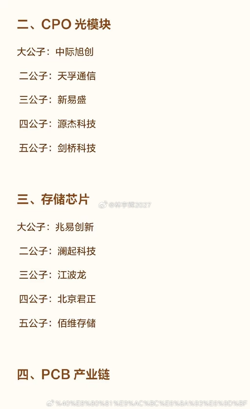 七月紧盯七大核心赛道，建议收藏！！一、半导体大公子：北方华创二公子：中微公司三公
