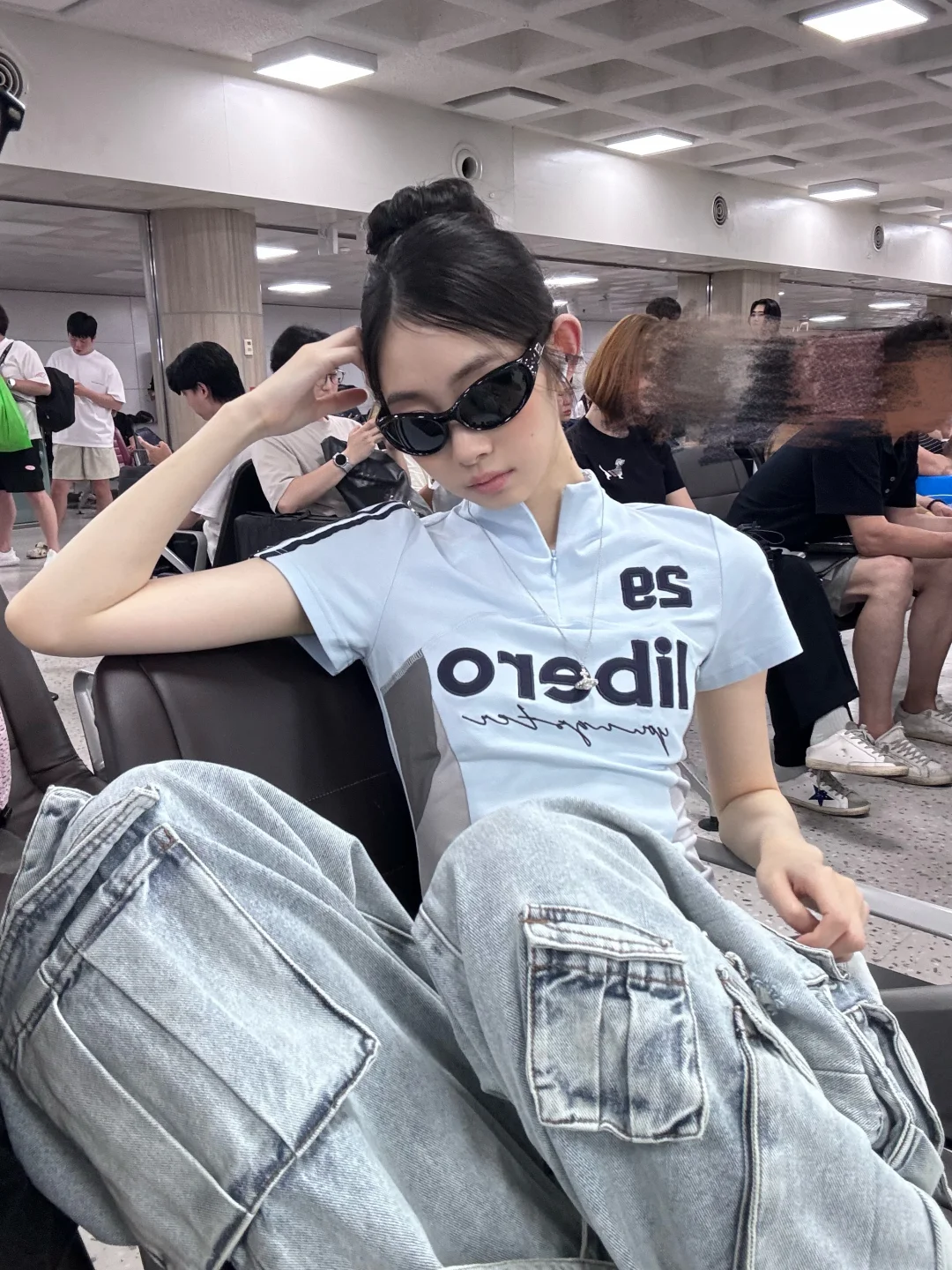 他拍的