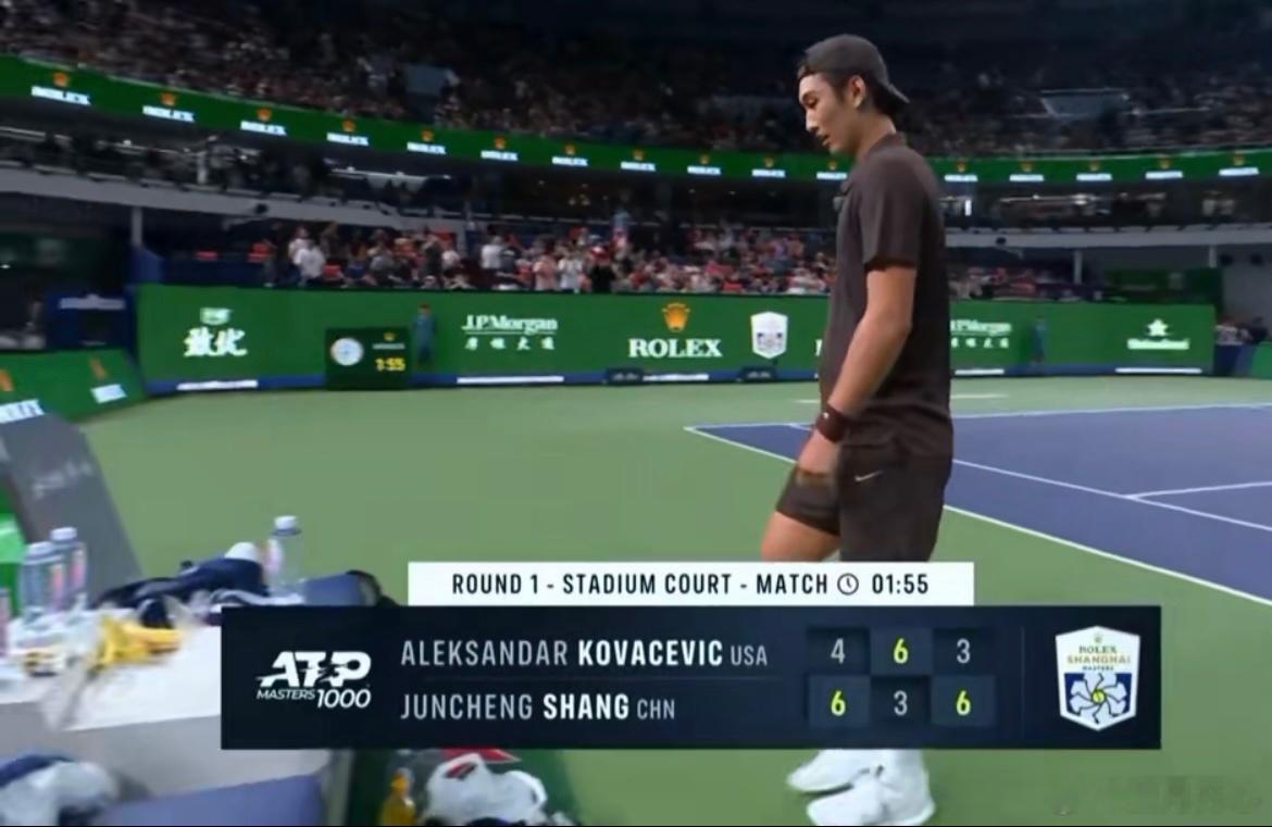 网球talking大会ATP1000上海大师赛男单正赛首轮🇨🇳商竣程2-1（