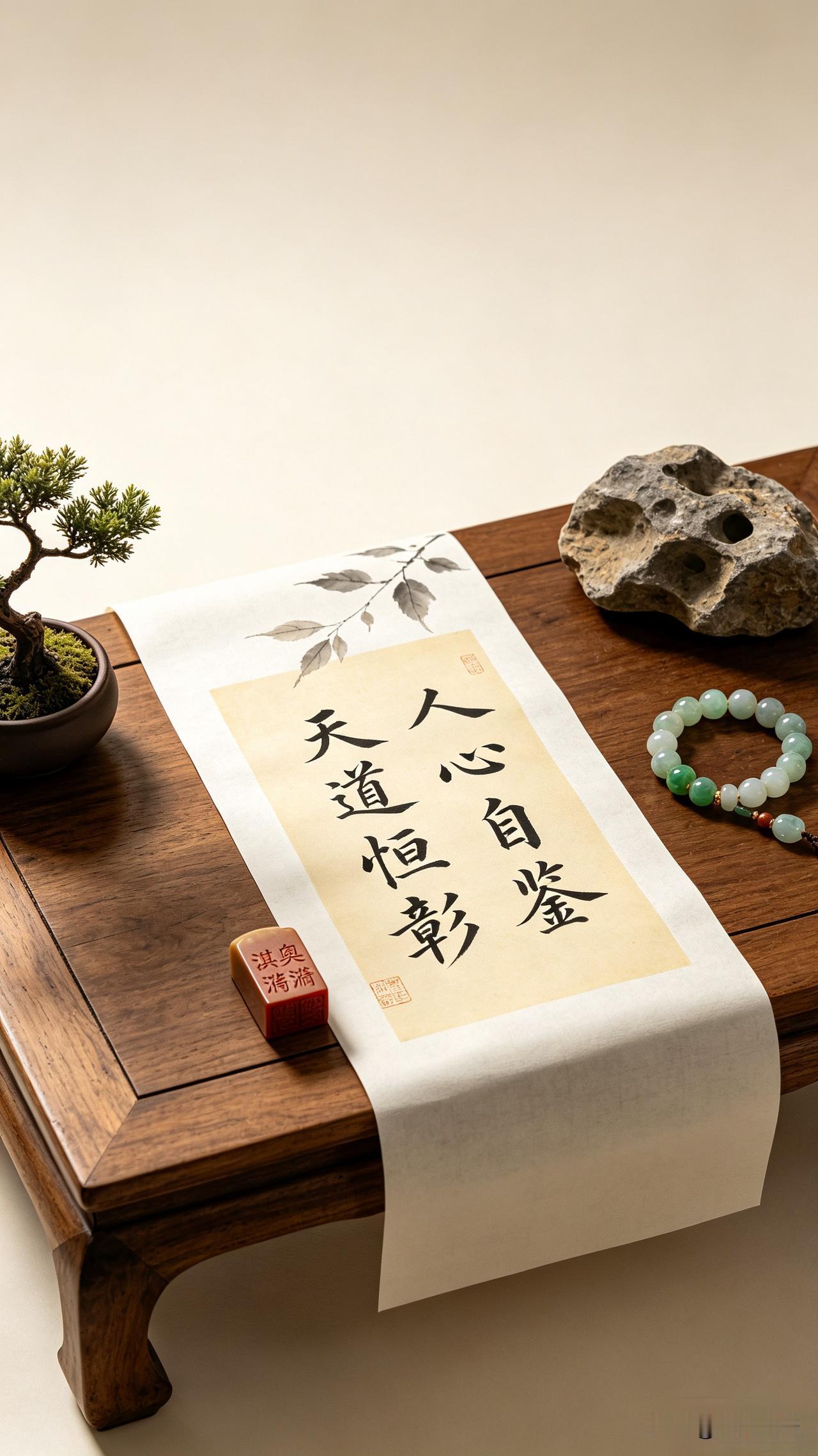 《天道恒彰，人心自鉴》

乾坤定序德为本，善恶昭彰岂无凭。
积善余庆泽后世，作恶