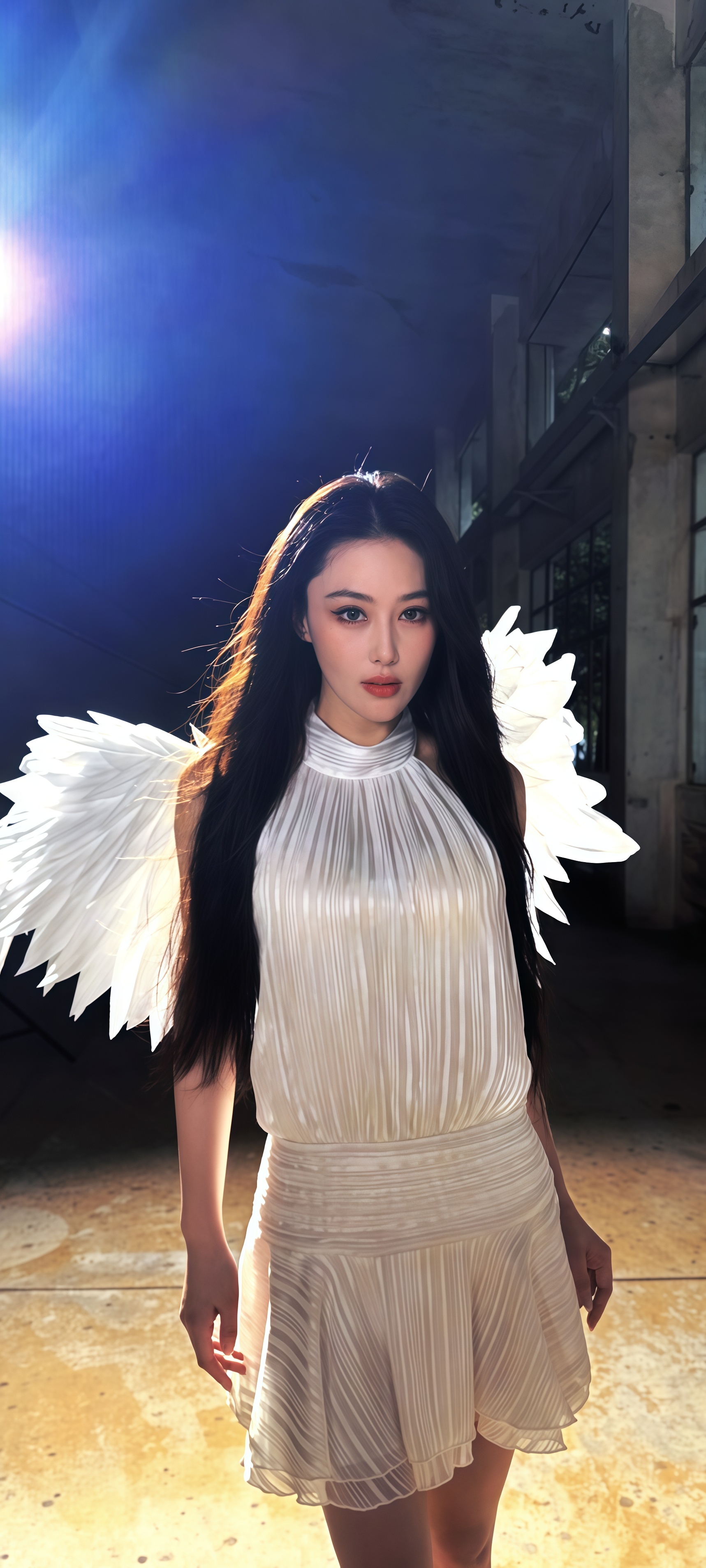 自修张馨予白色系壁纸更新女神完全就是天使啊啊啊啊 