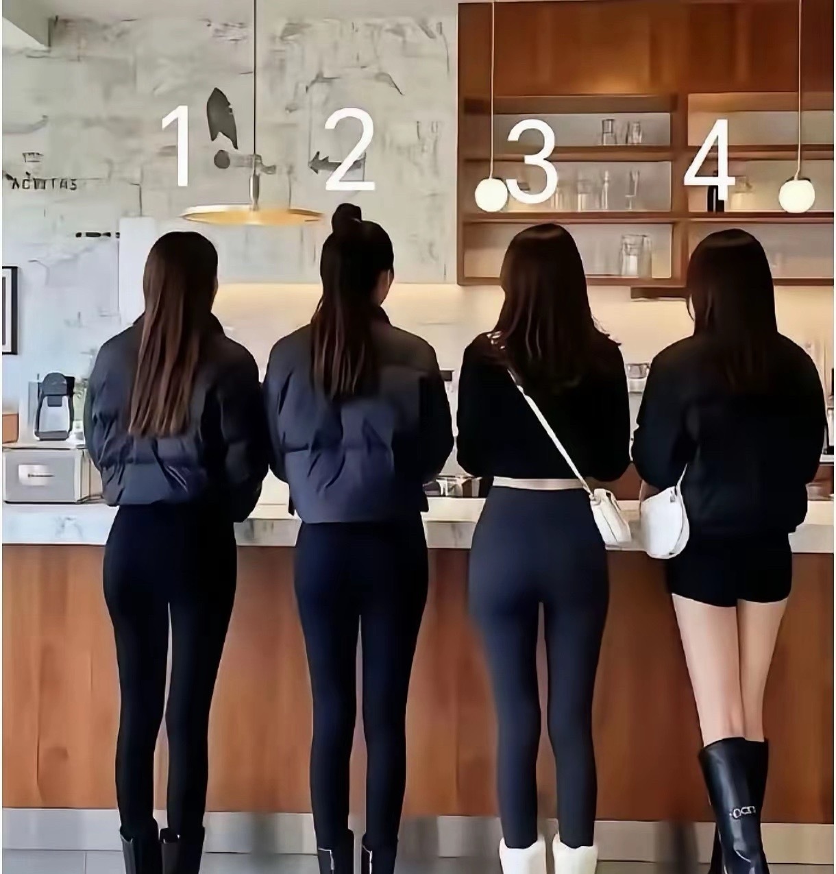 四选一，以你的选美标准，哪个更适合？ 