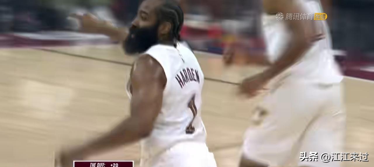 骑士背靠背115比101大胜76人！哈登第三节1分钟连砍7分带走比赛！这恐怖的爆
