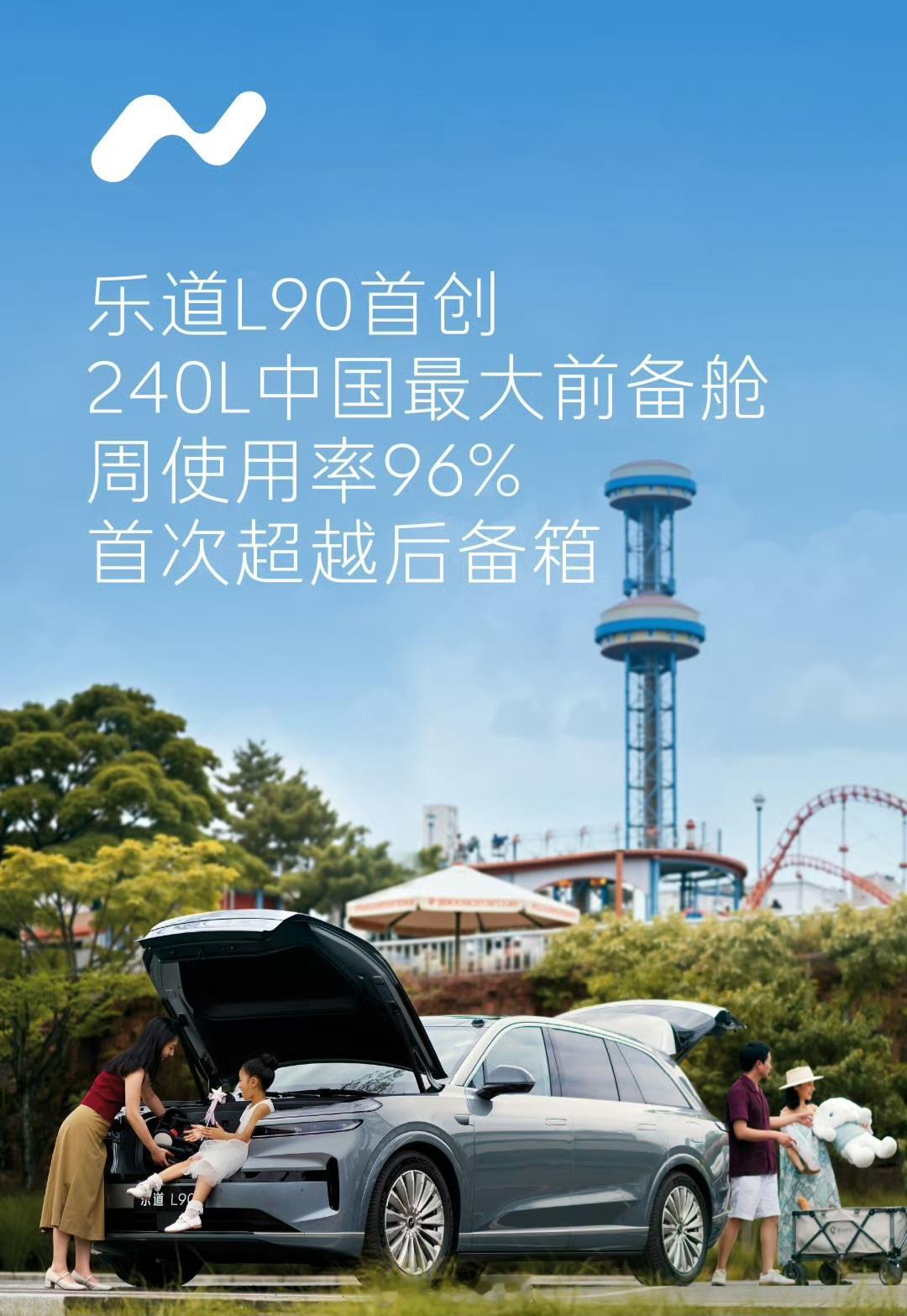 记得前段时间大家还在讨论前备厢有没有必要，现在乐道 L90 的前备舱使用率居然超
