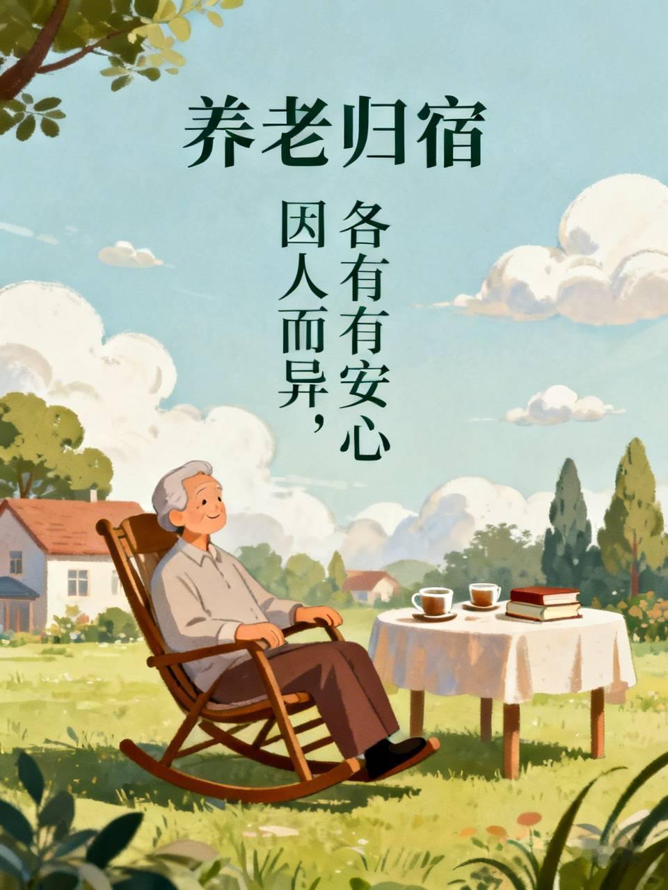 岁数大了,养老院是最好的归宿吗? 岁数大了，养老院未必是最好的归宿。对独居、多病