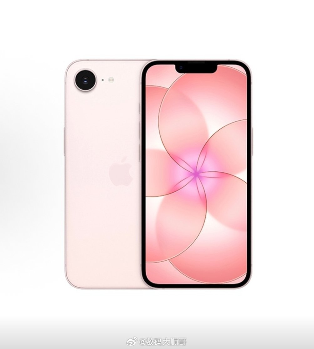 iPhone17e上手粉色太耐看了，强烈建议升级双摄，这款绝对能成为爆款～～～