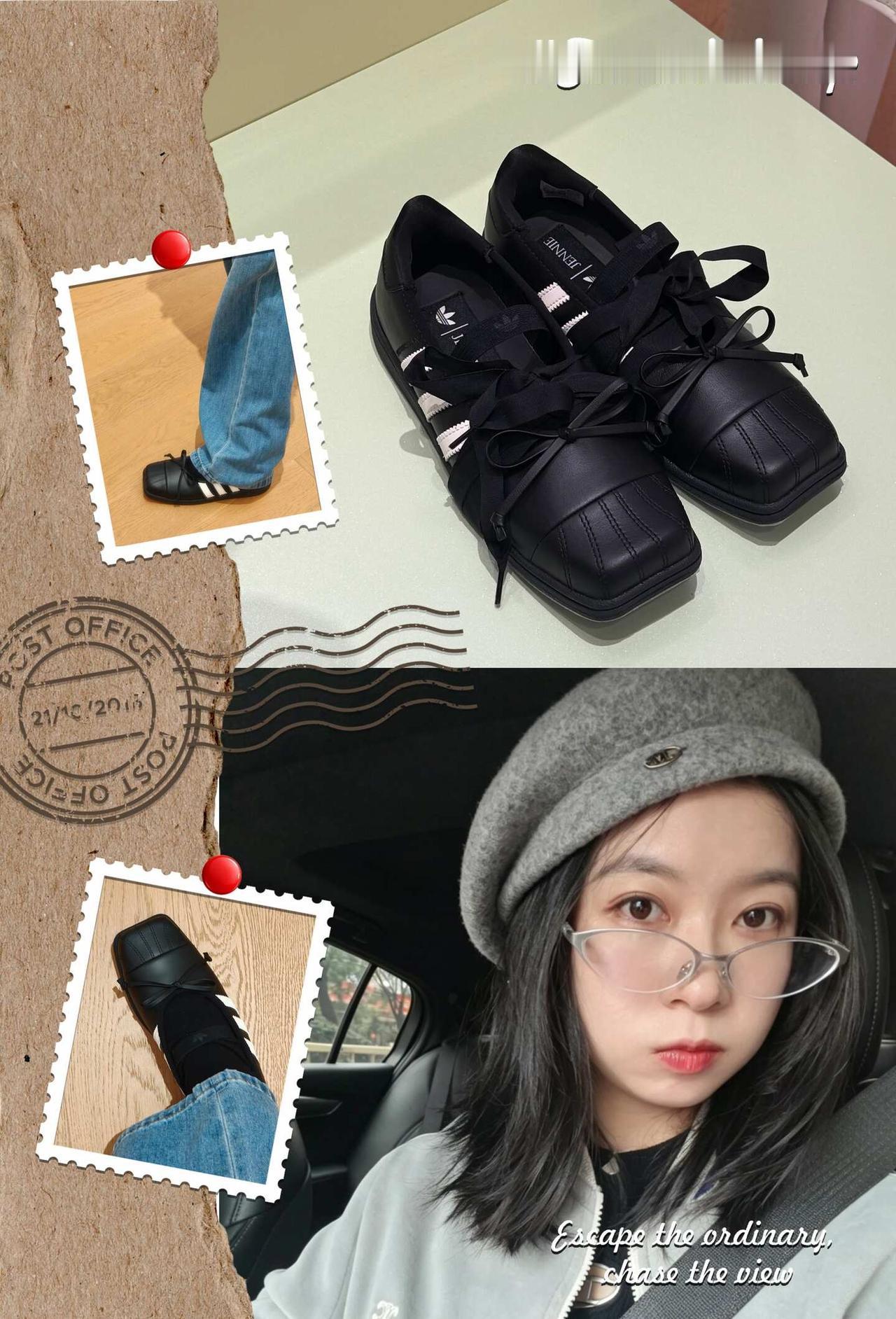 我担必须支持！jennie&Adidas联名拥有了~
是谁拥有了jennie和A